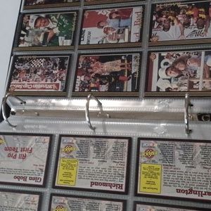 RACING CAR CARDS-1993 MAXX Premiere Series w/ Binder Complete Set